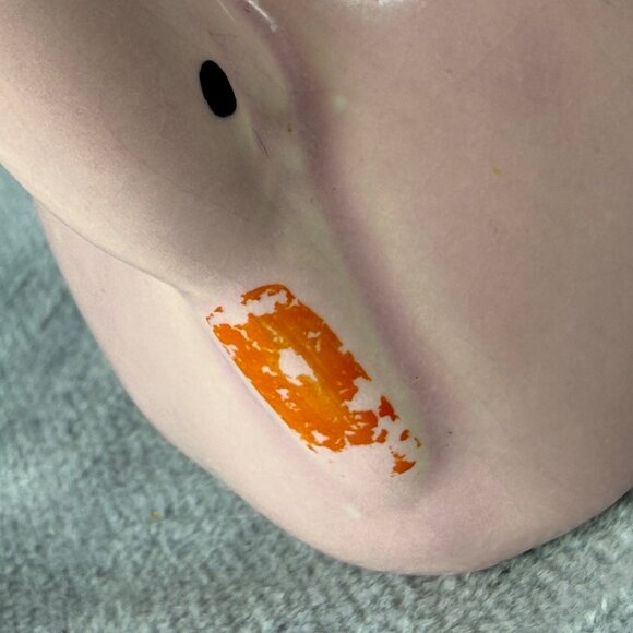 Vintage Pink Ceramic Swan Planter Vase Decor Housewares Container Trinket Dish - Picture 12 of 16